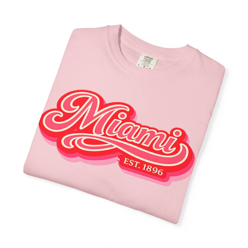 Miami Retro Script Tee
