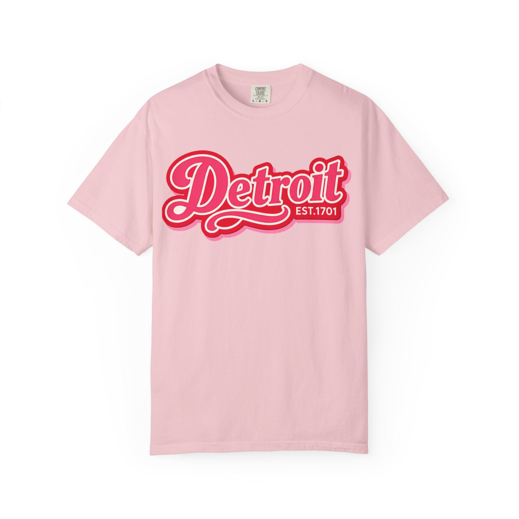 Detroit Retro Script Tee
