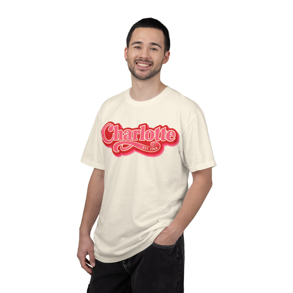 Charlotte Retro Script Tee