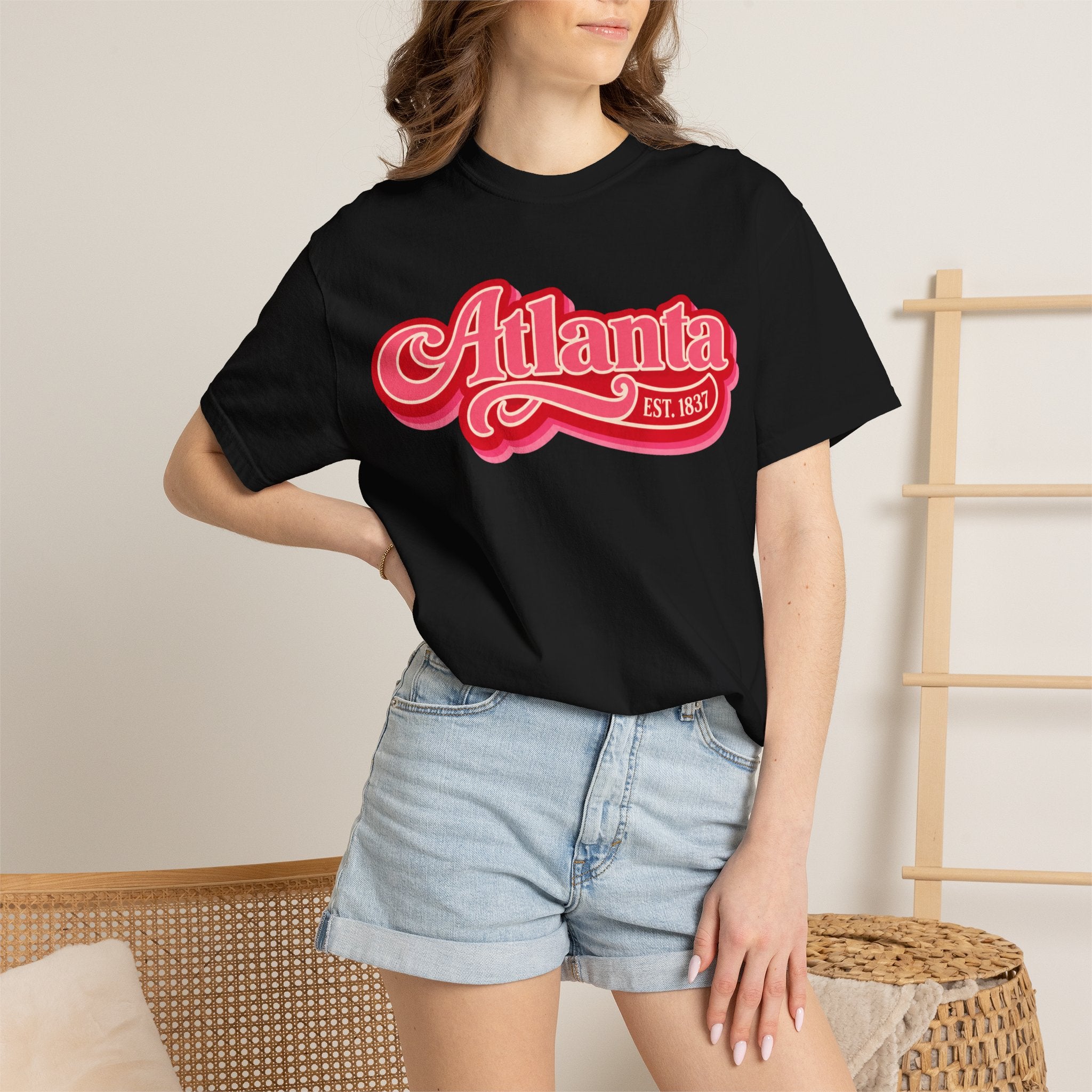 Atlanta Retro Script Tee