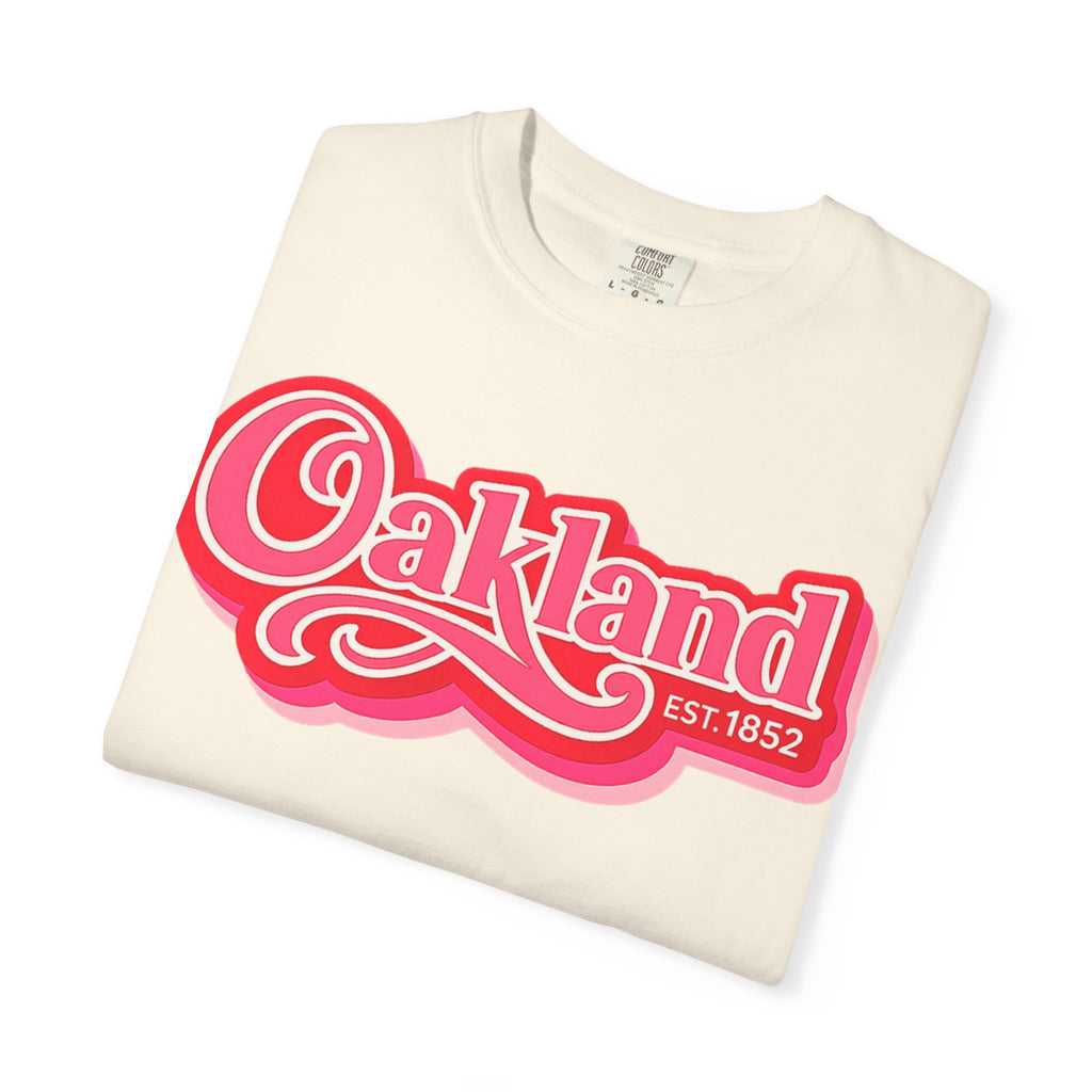 Oakland Retro Script Tee