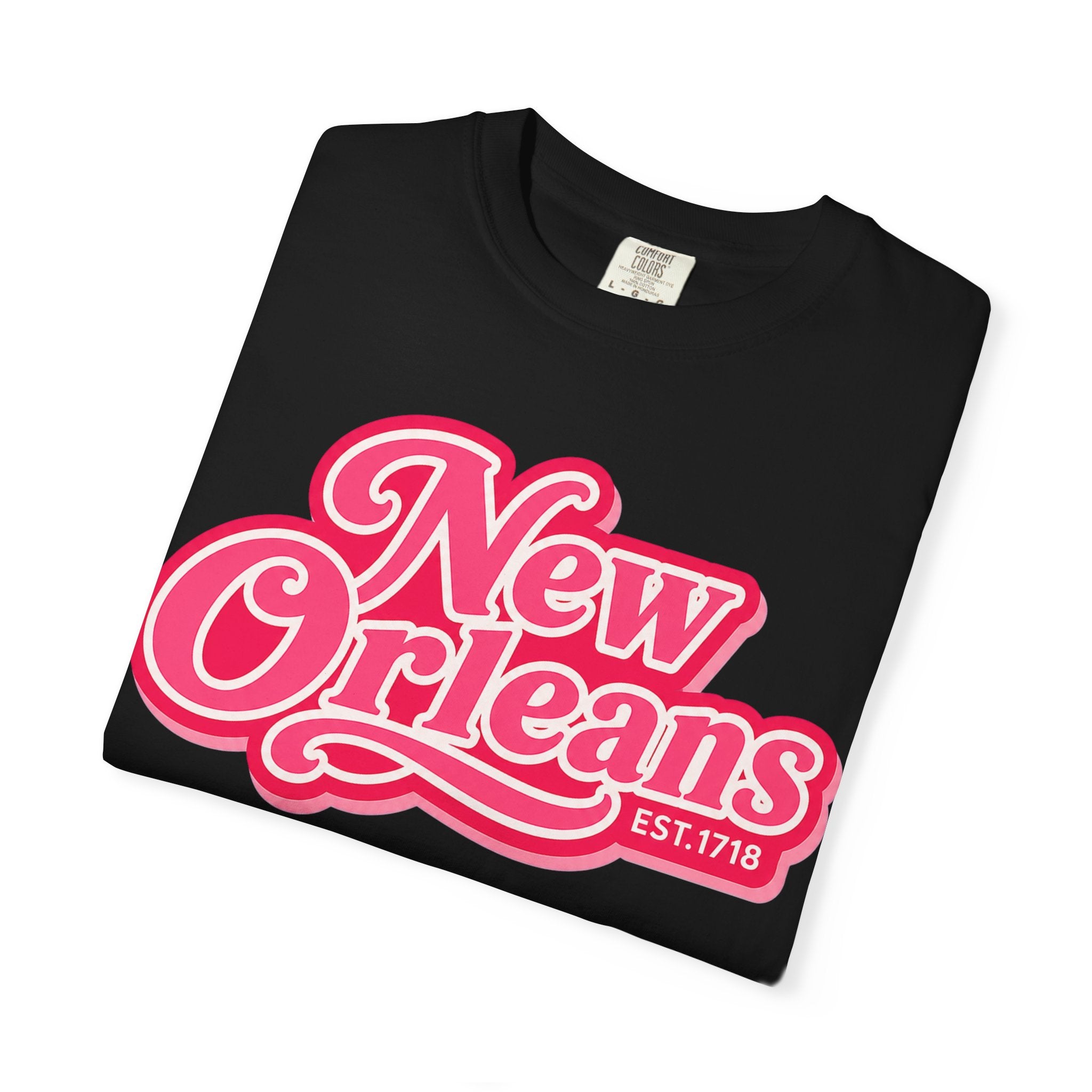 New Orleans Retro Script Tee