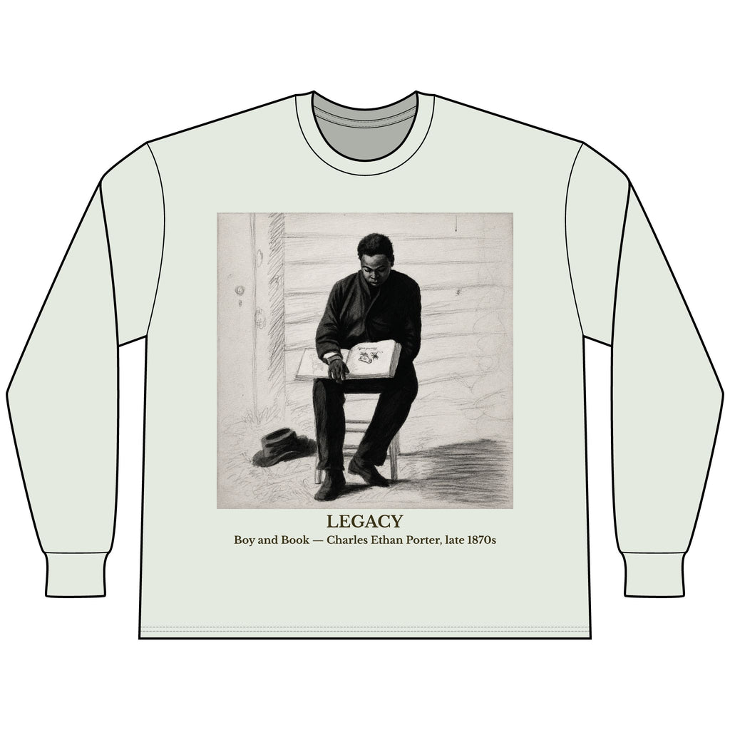 Boy and Book | Art Series Long Sleeve