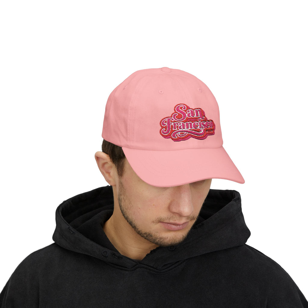 San Francisco Retro Script Dad Hat