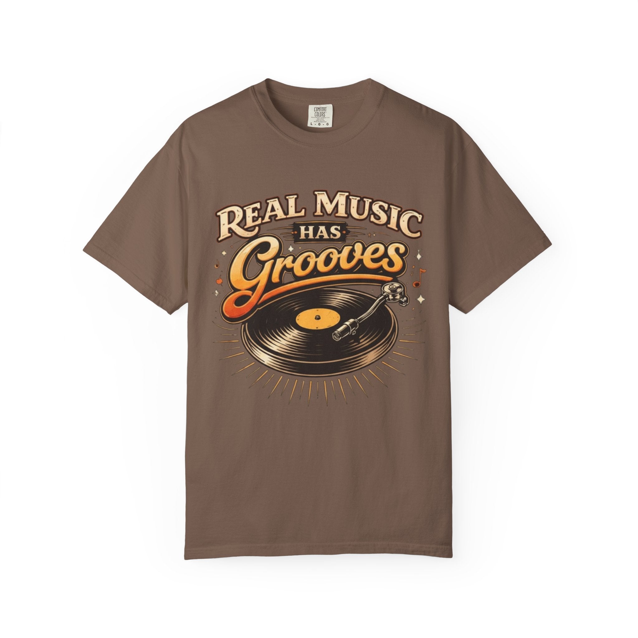 Real Music Has Grooves Tee