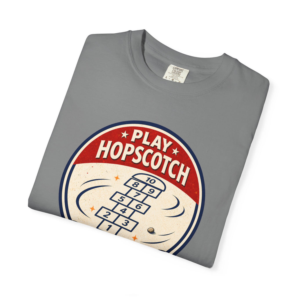 Hopscotch Retro Badge Tee