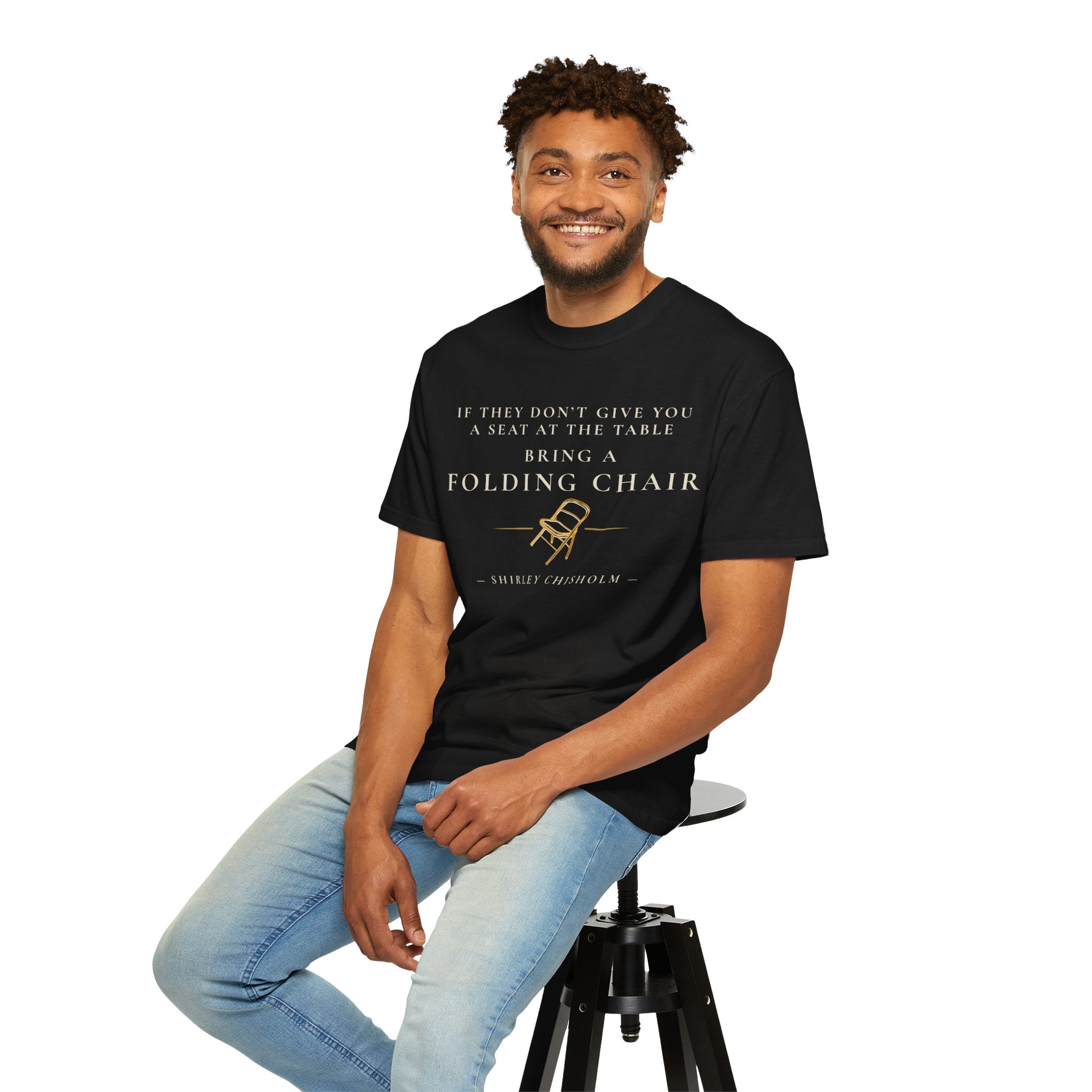 Shirley Chisholm Folding Chair Tee