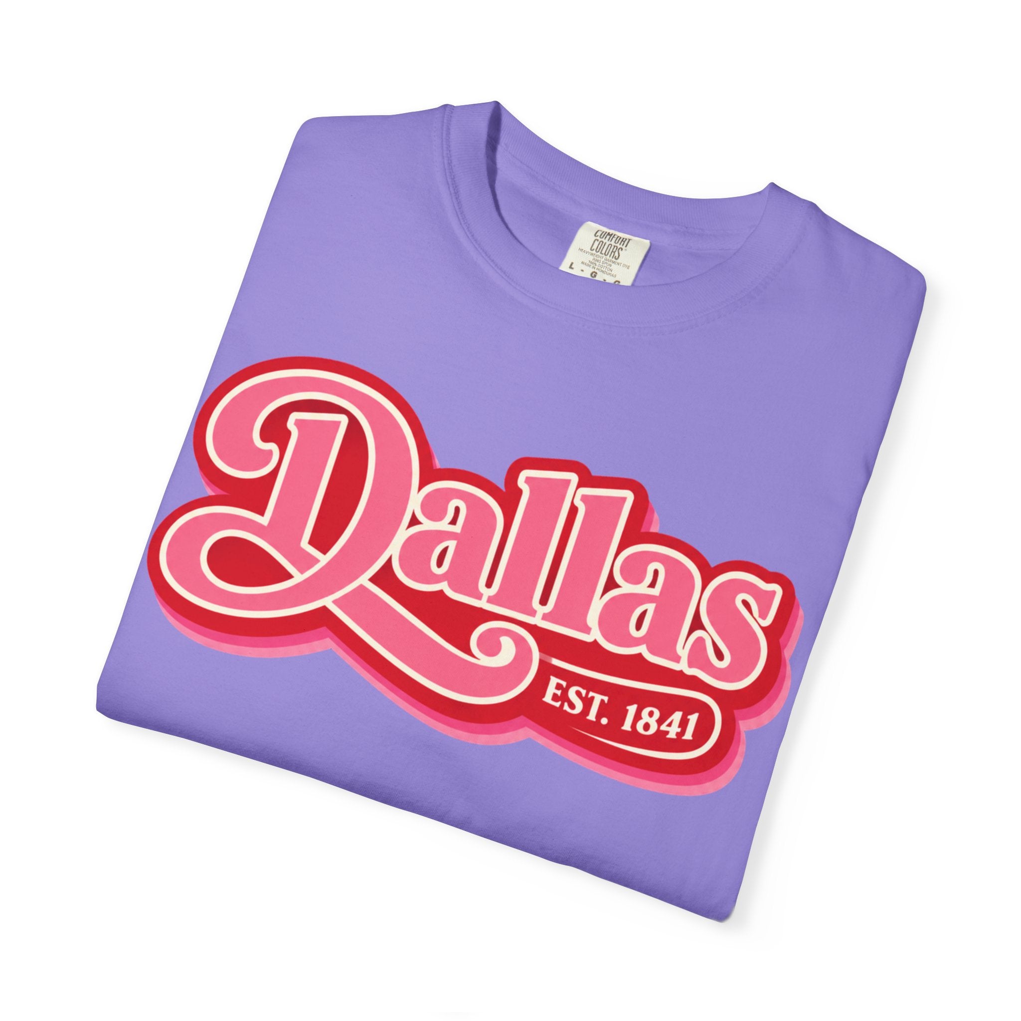 Dallas Retro Script Tee