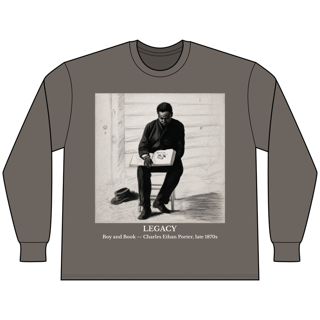 Boy and Book | Art Series Long Sleeve