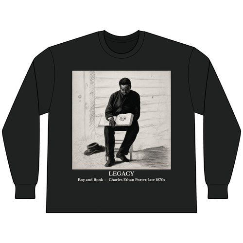 Boy and Book | Art Series Long Sleeve