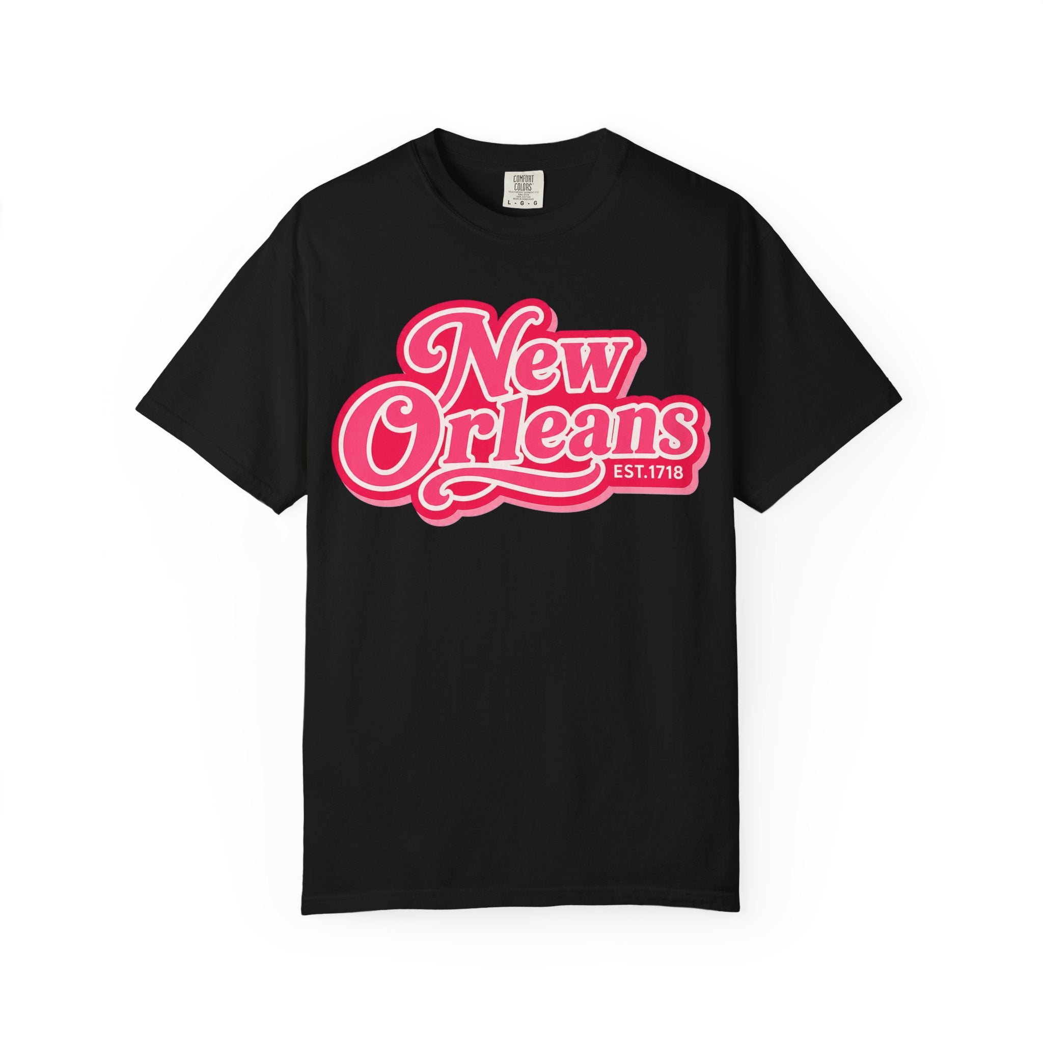 New Orleans Retro Script Tee