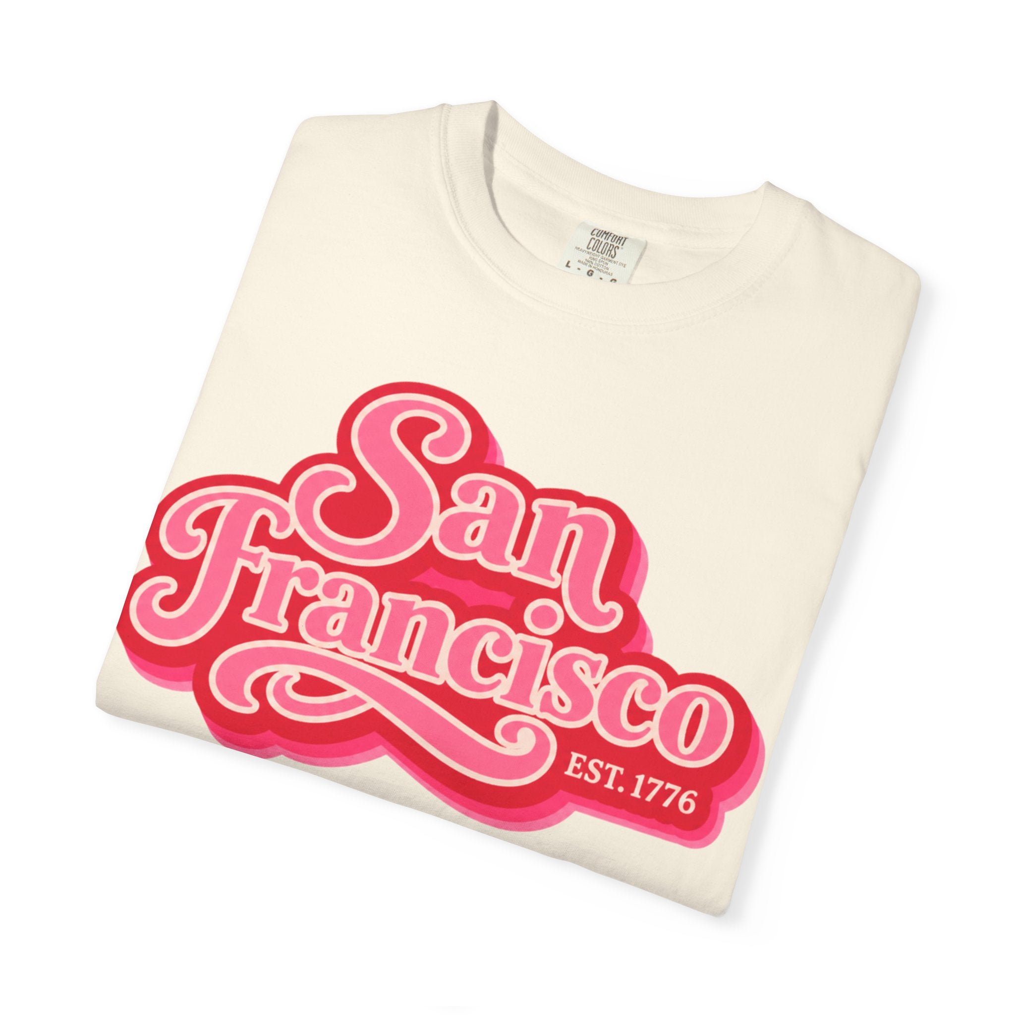 San Francisco Retro Script Tee