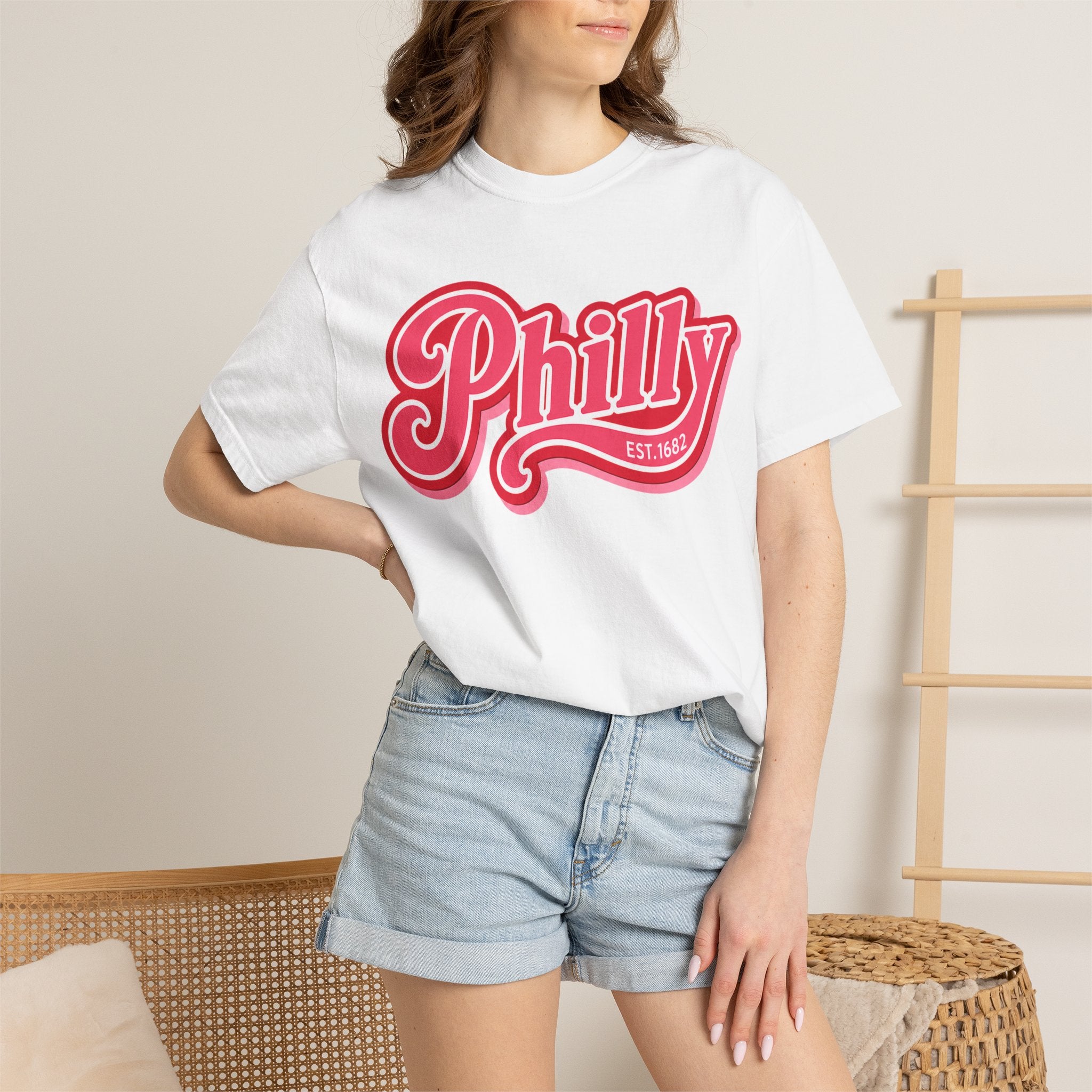 Philly Retro Script Tee