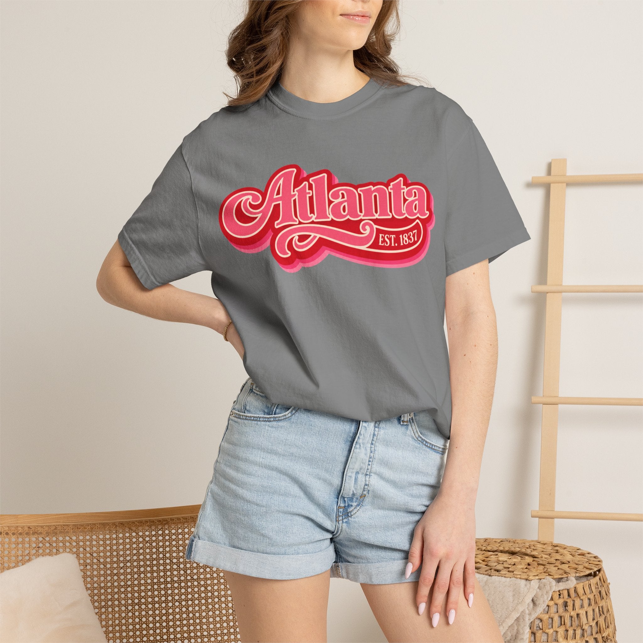 Atlanta Retro Script Tee