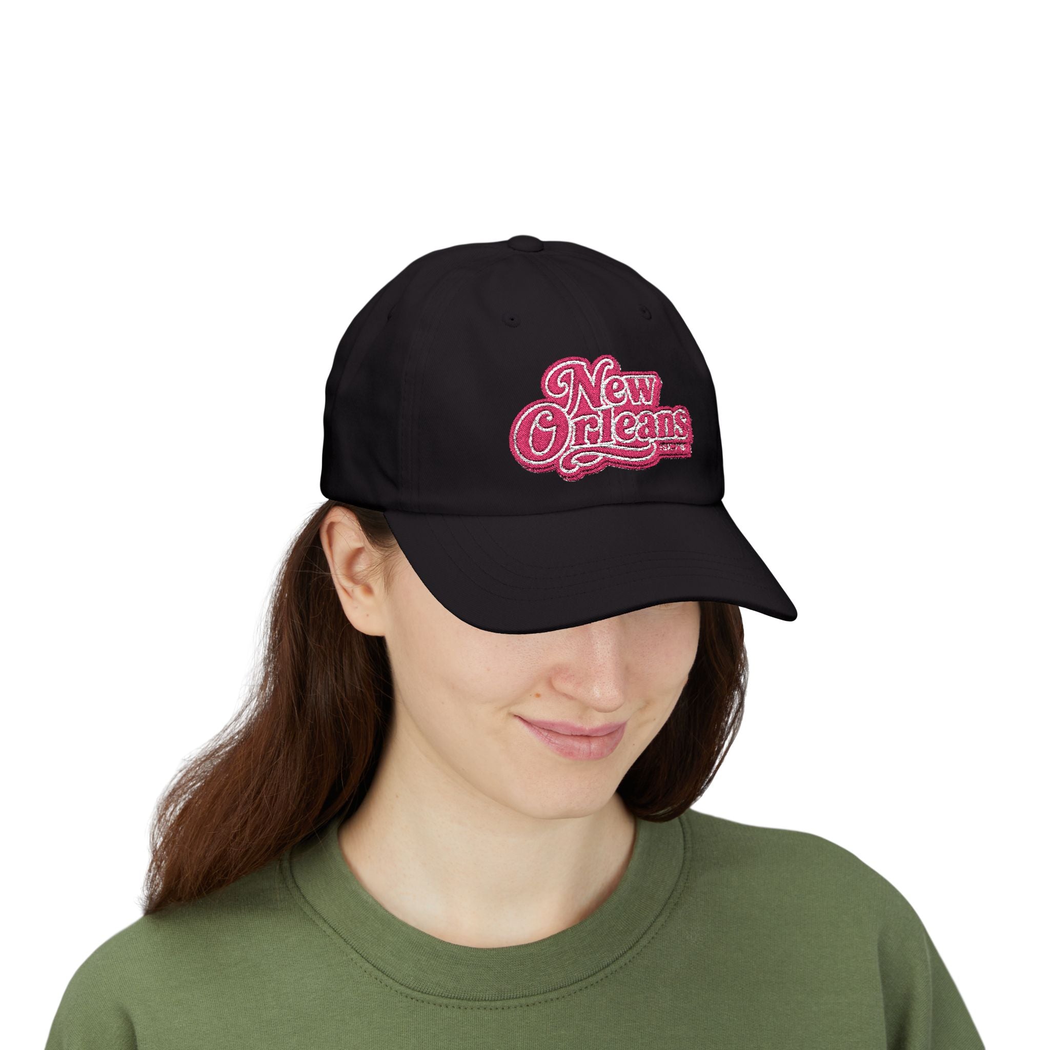 New Orleans Retro Script Dad Hat