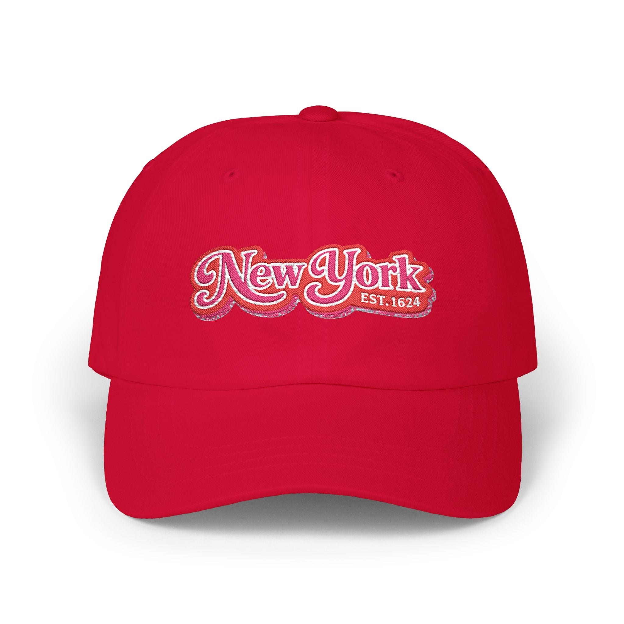 New York Retro Script Dad Hat