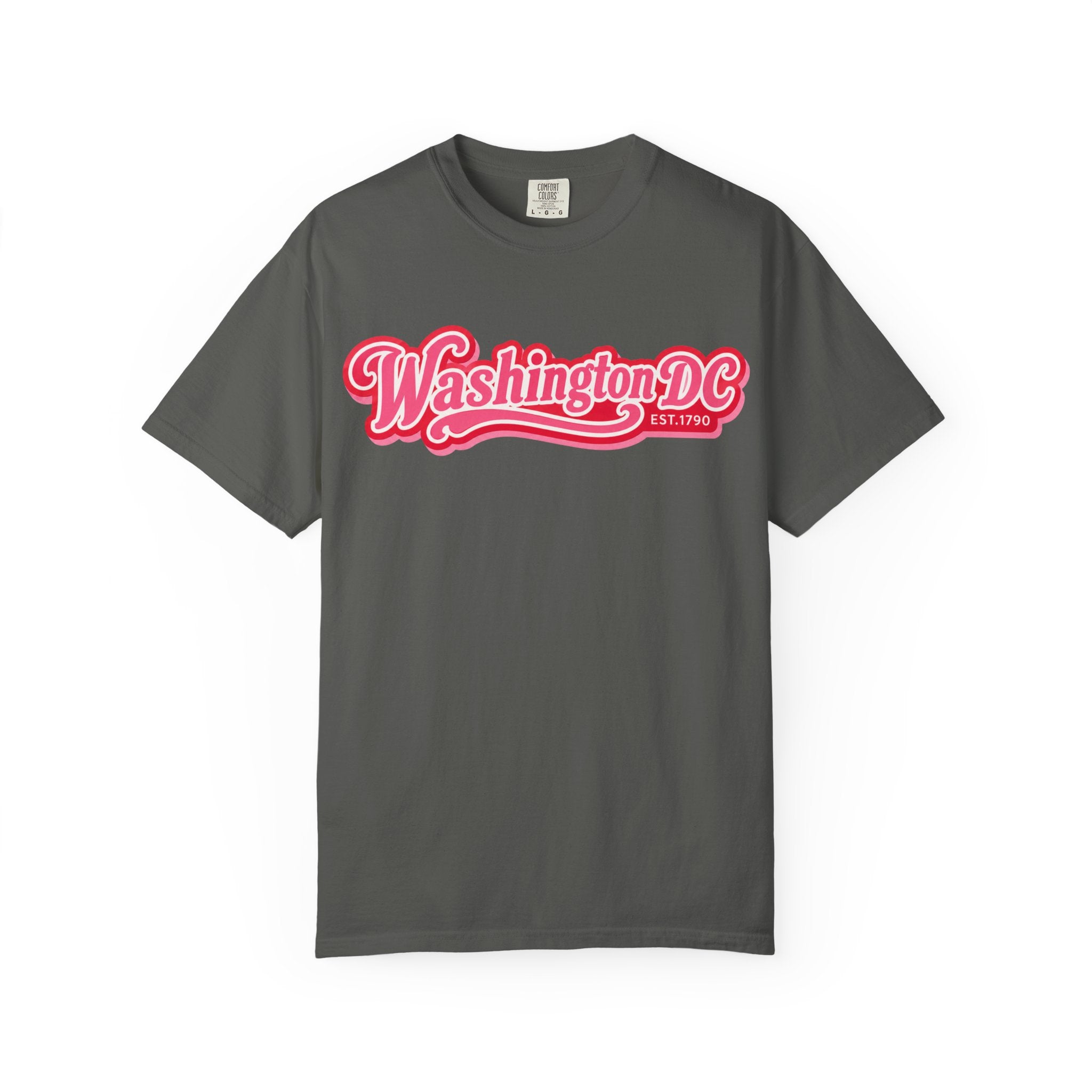 Washington DC Retro Script Tee