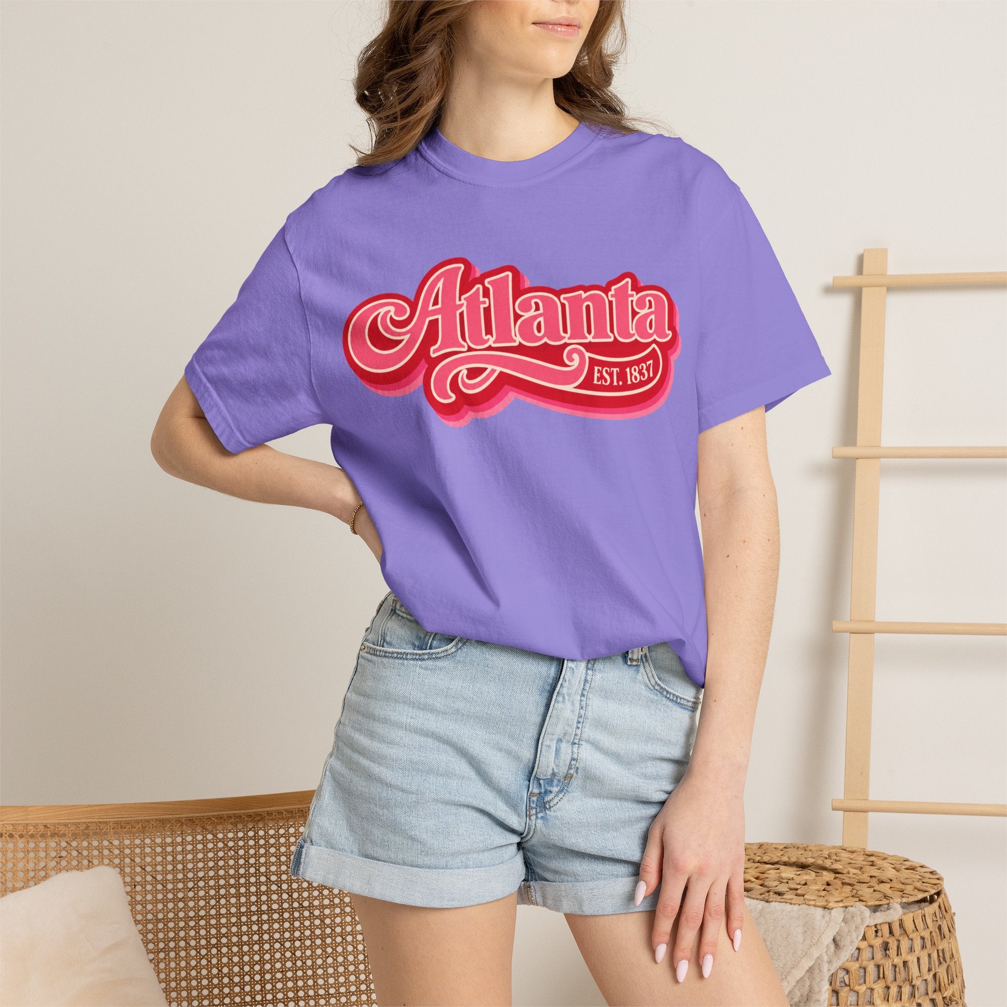 Atlanta Retro Script Tee