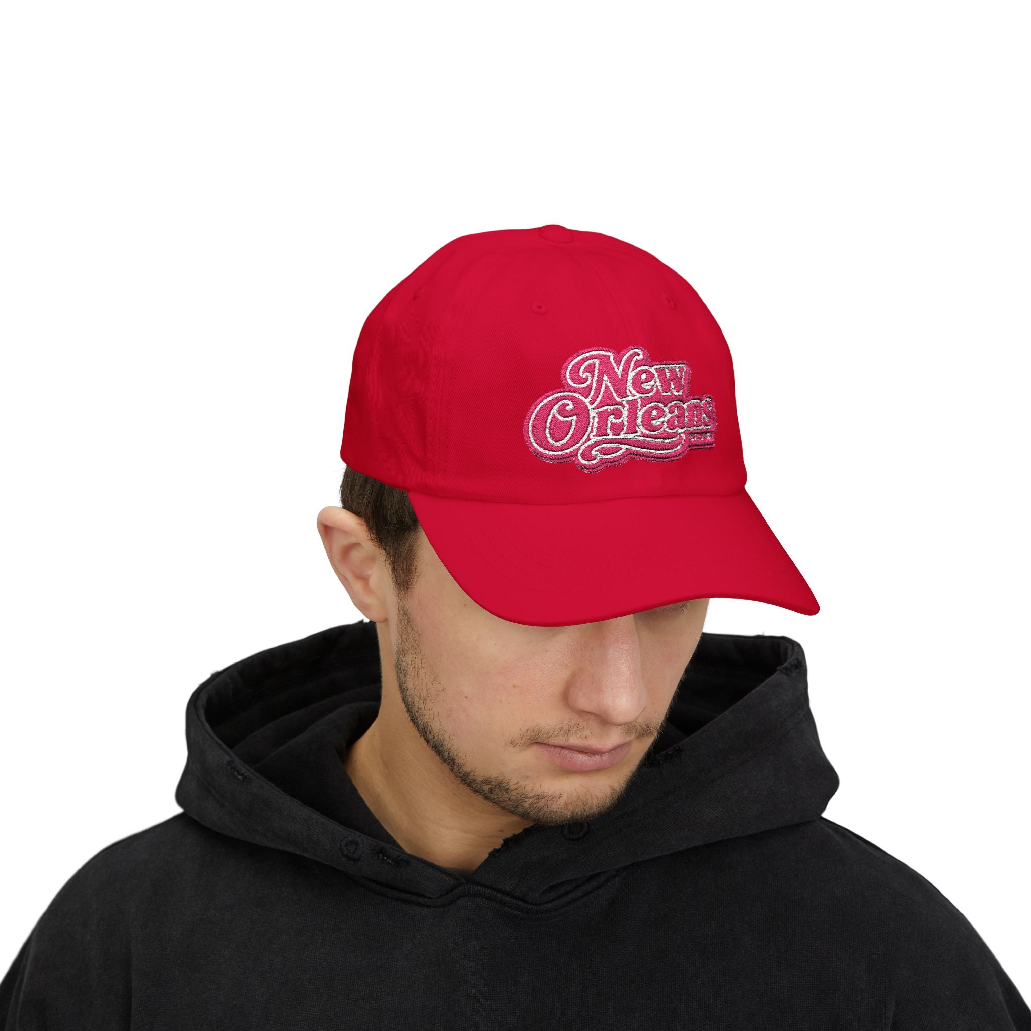 New Orleans Retro Script Dad Hat