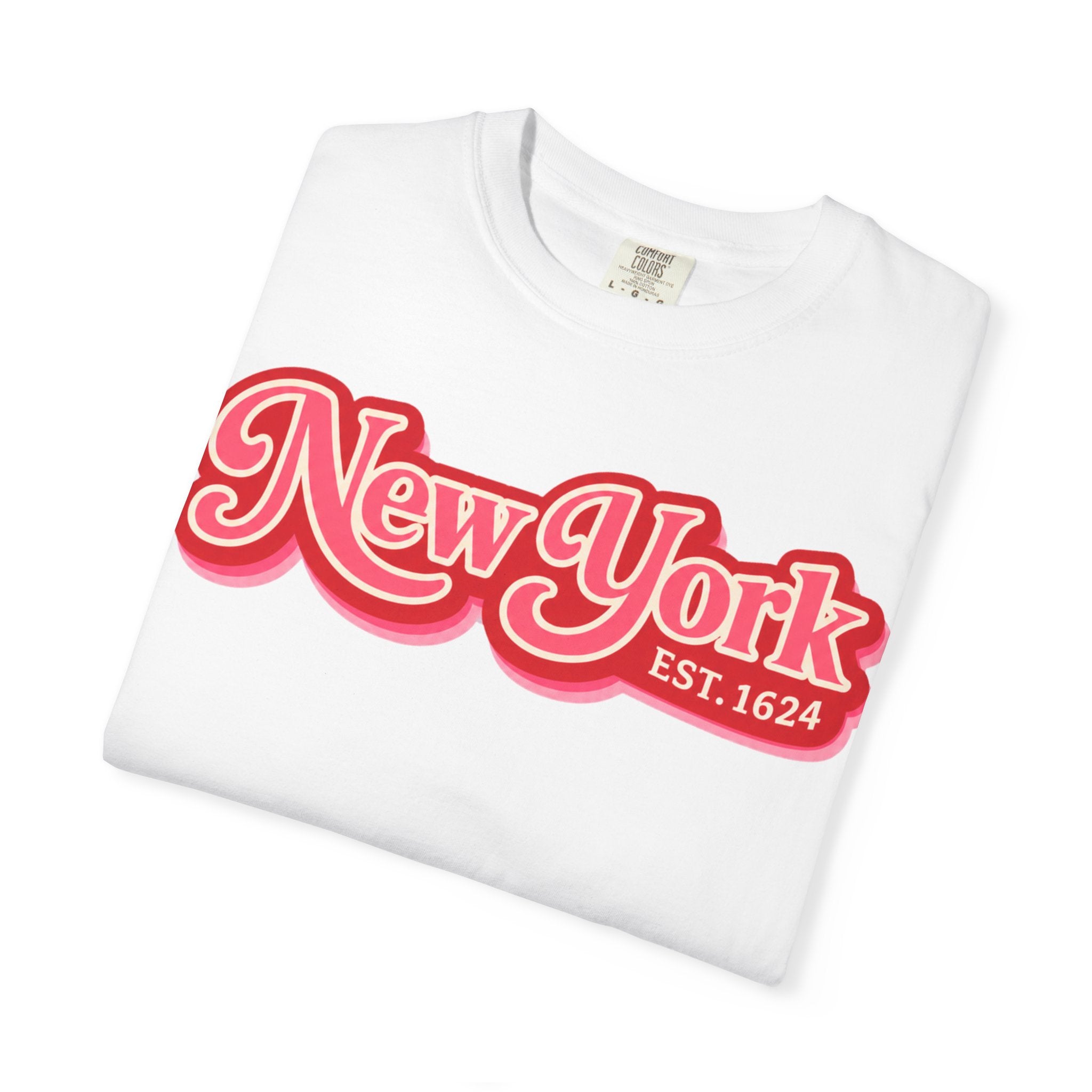New York Retro Script Tee