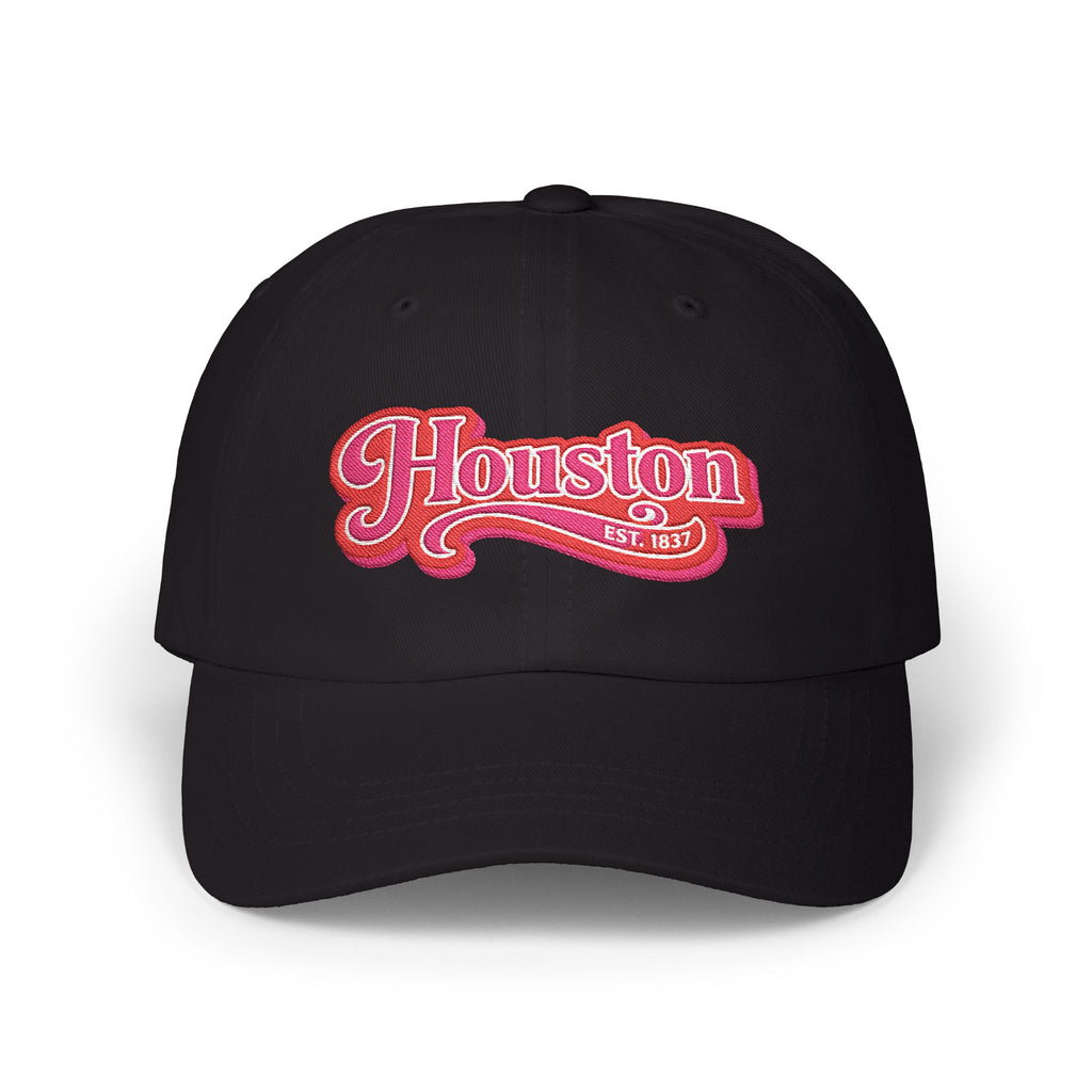Houston Retro Script Dad Hat
