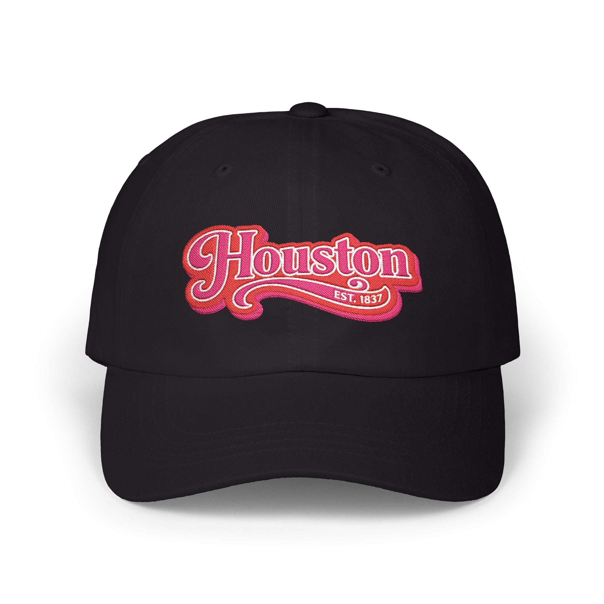 Houston Retro Script Dad Hat