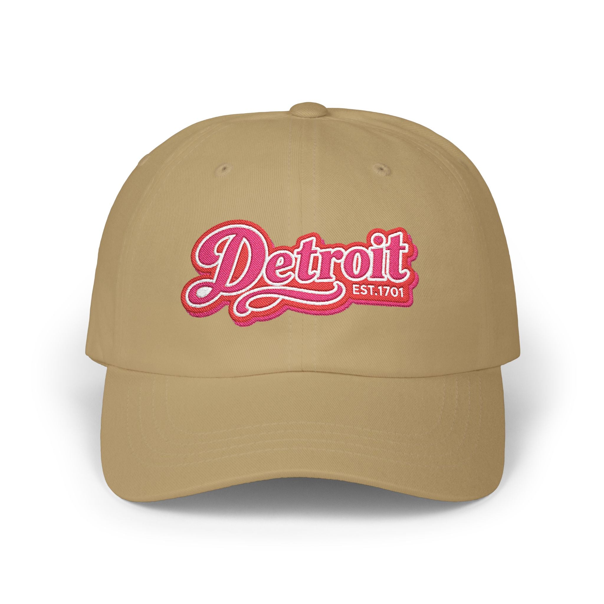 Detroit Retro Script Dad Hat