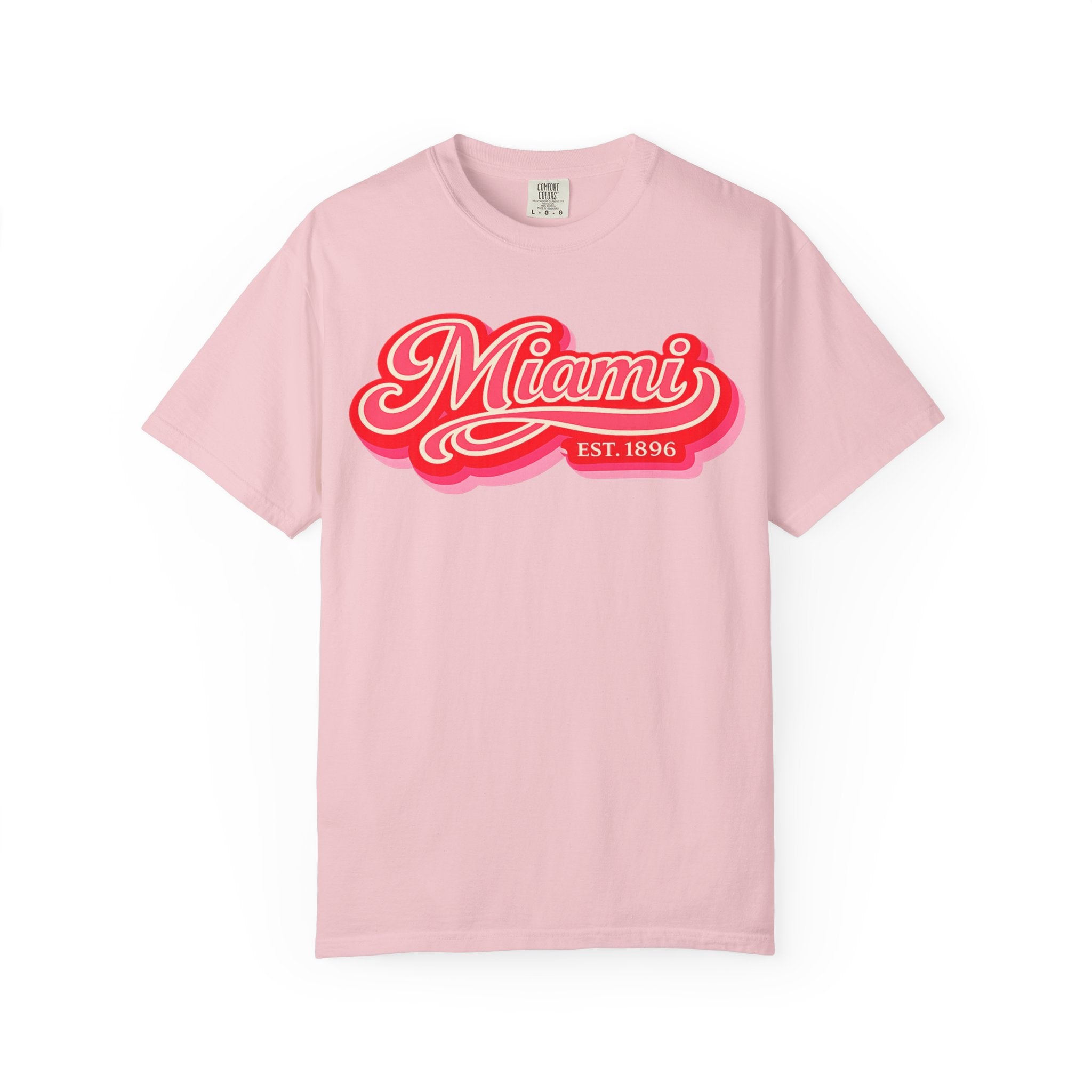 Miami Retro Script Tee