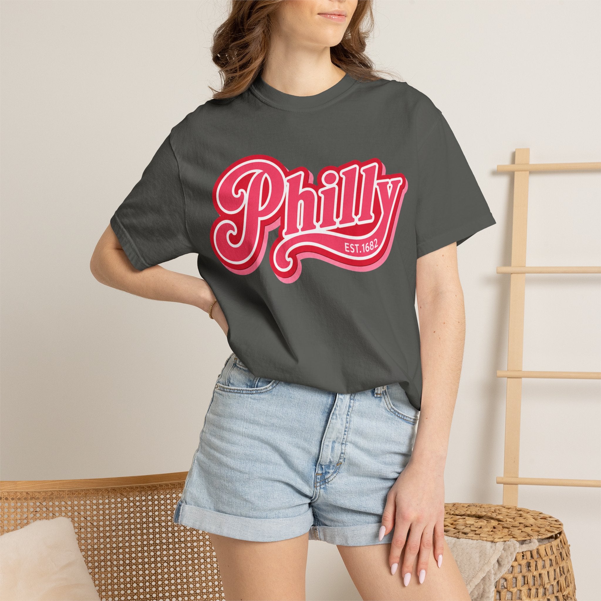 Philly Retro Script Tee
