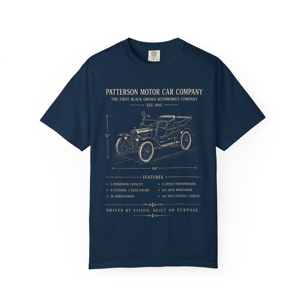 Patterson Motor Car Co. 1915 Blueprint Tee