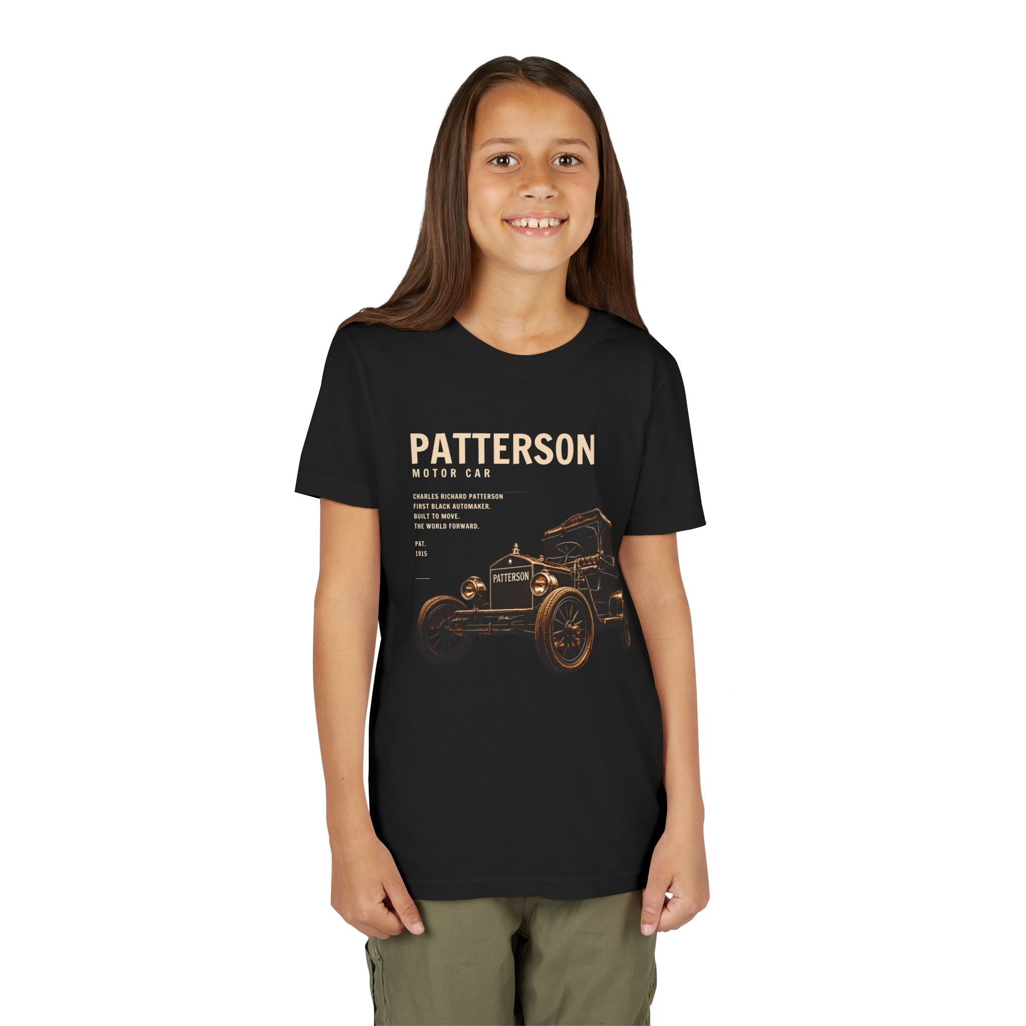 Patterson Motor Car Co. Youth Blueprint Tee