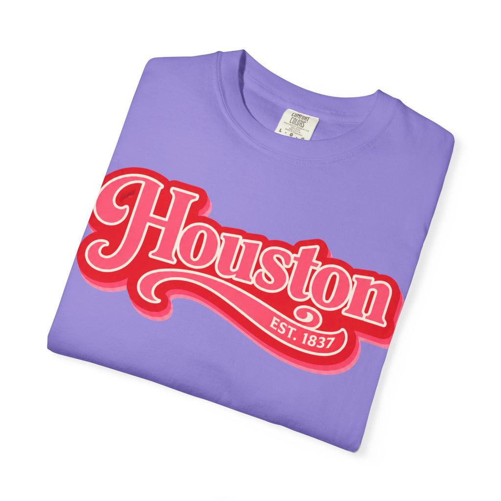 Houston Retro Script Tee