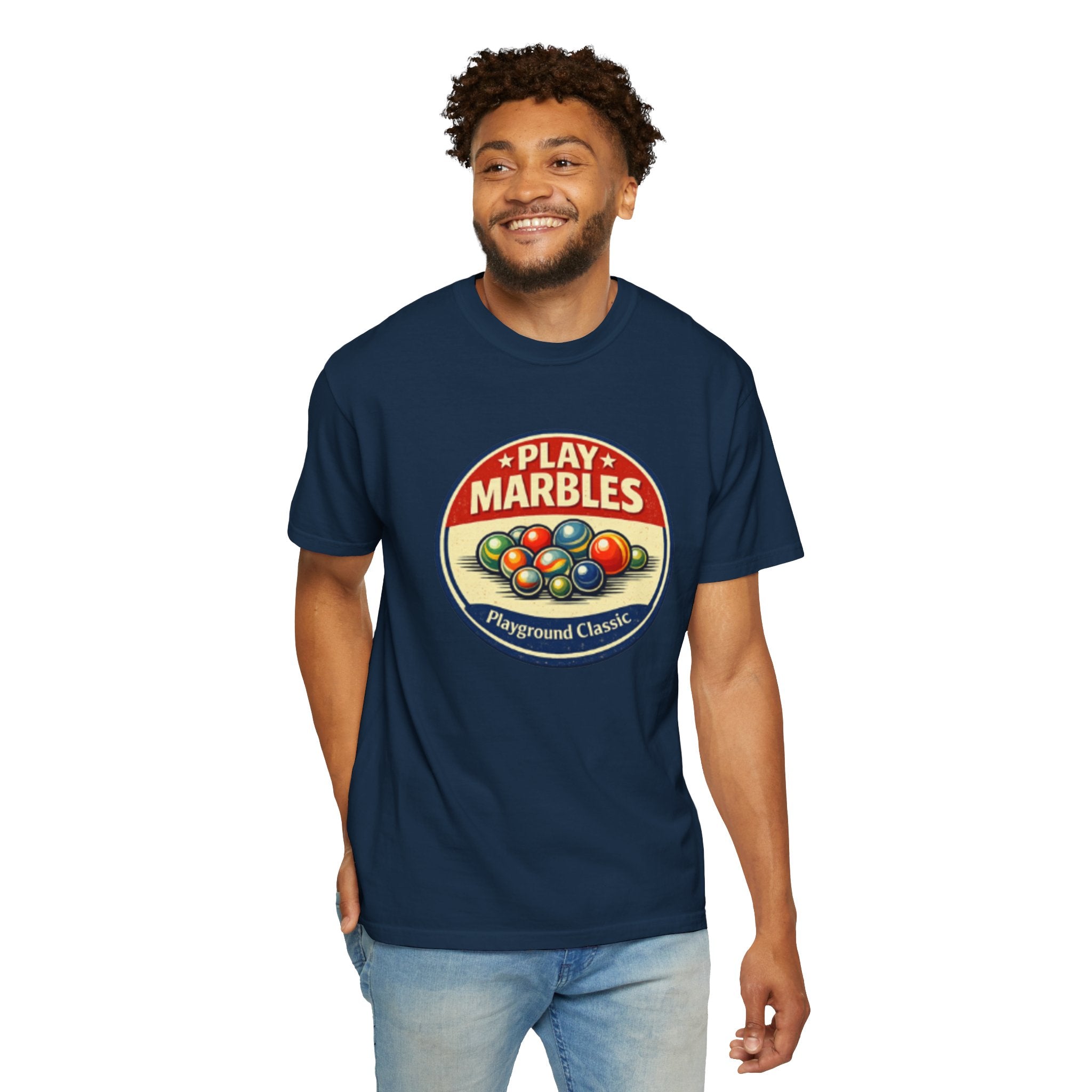 Marbles Retro Badge Tee