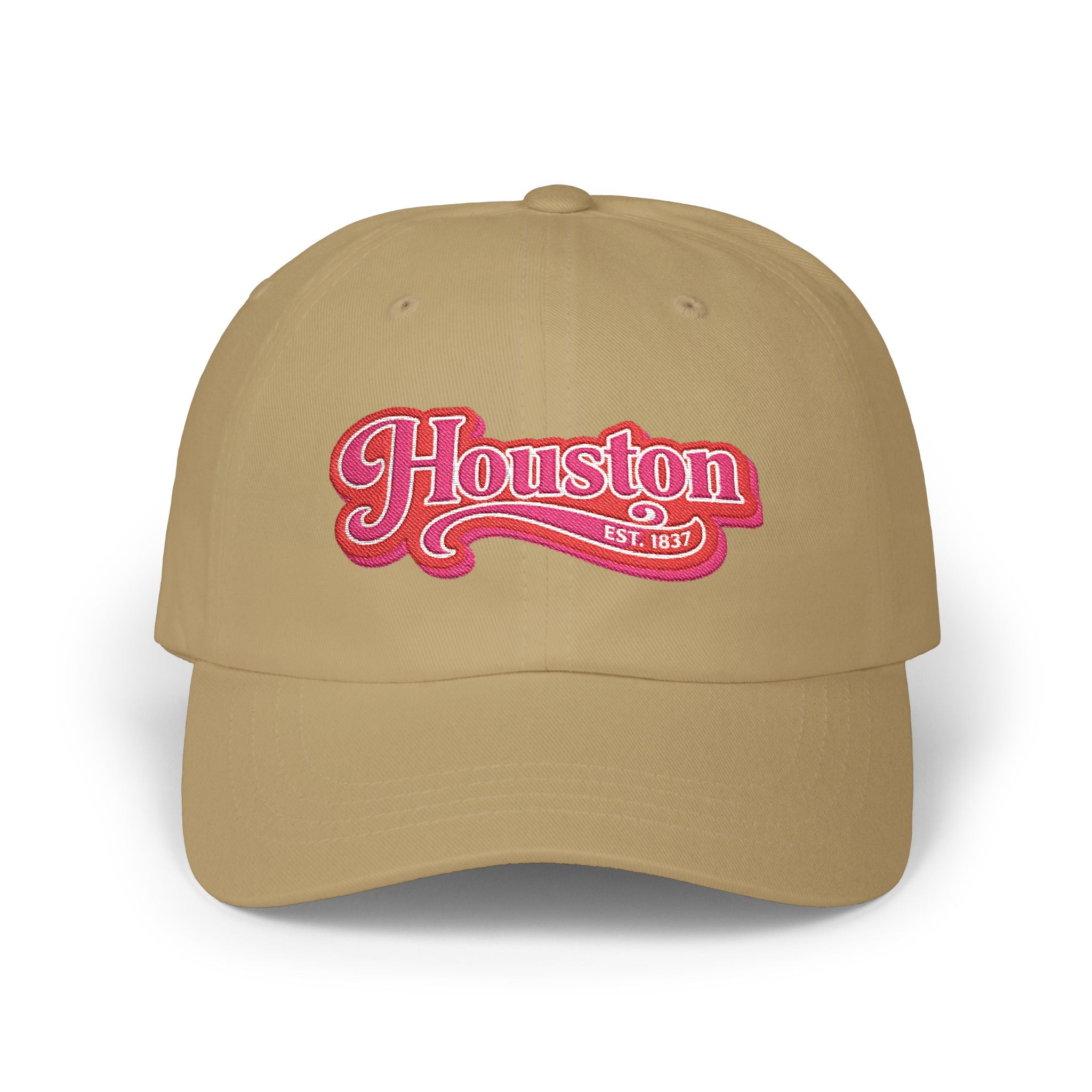 Houston Retro Script Dad Hat
