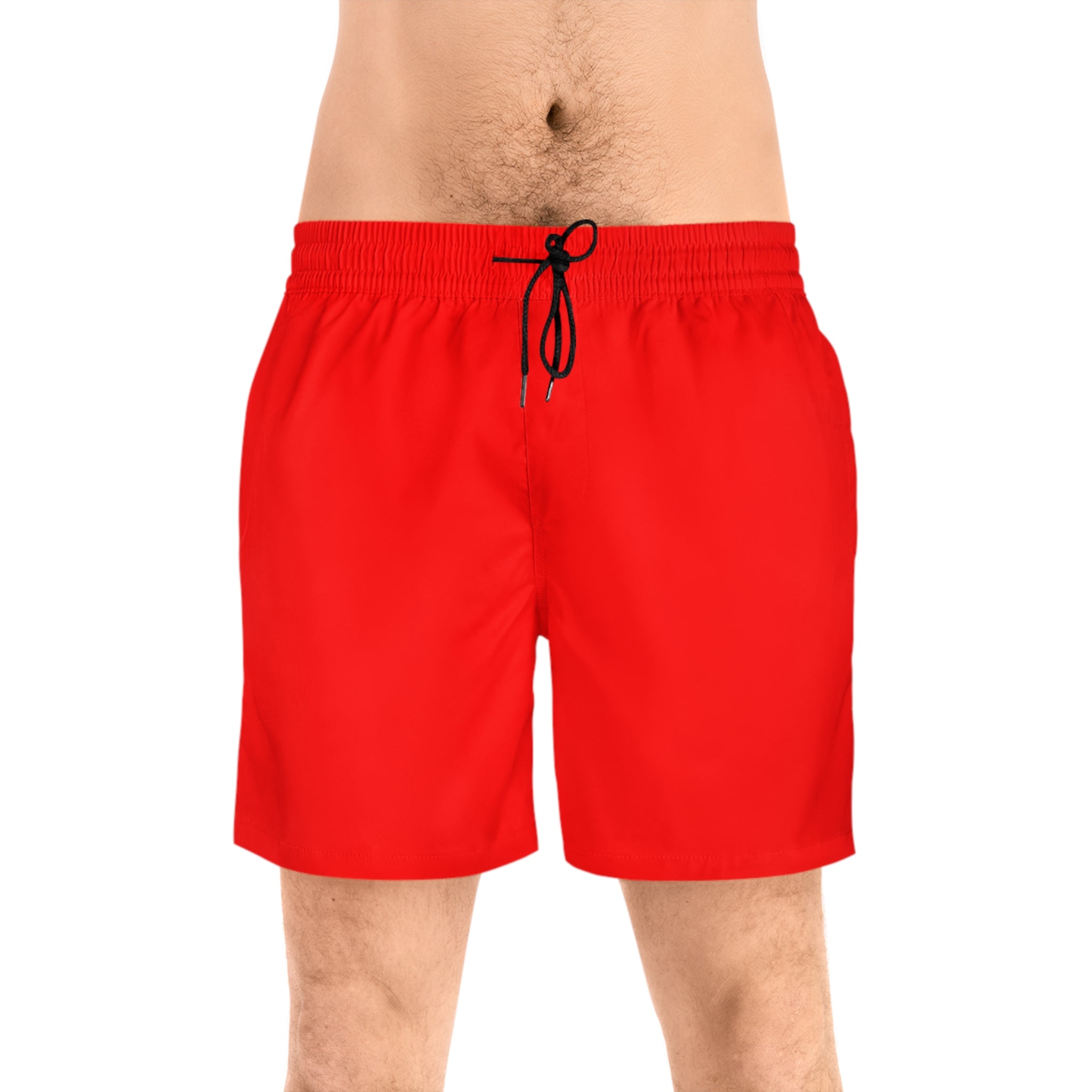 Playground Classic — Men's Swim Trunks (Red)