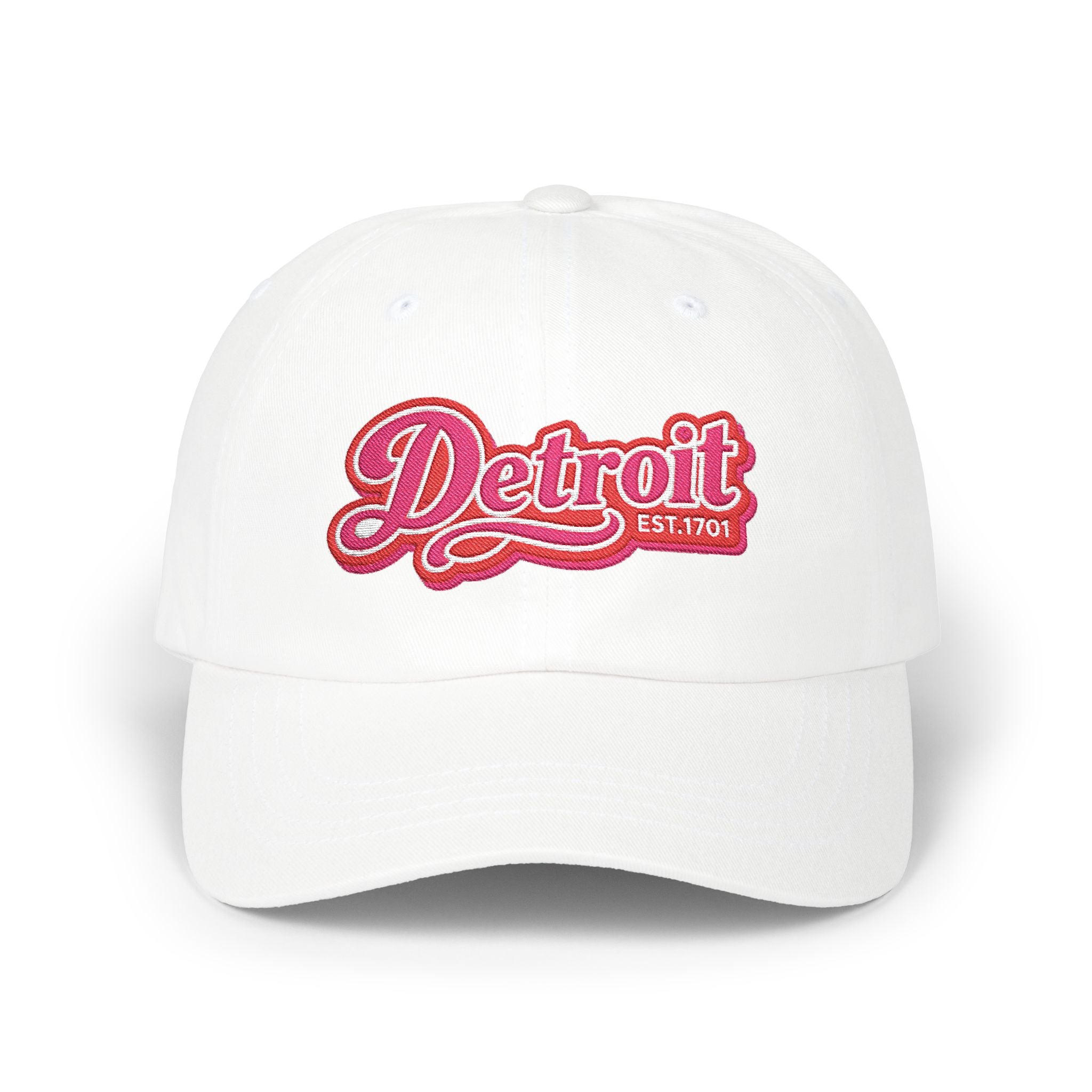 Detroit Retro Script Dad Hat