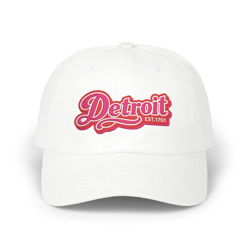Detroit Retro Script Dad Hat