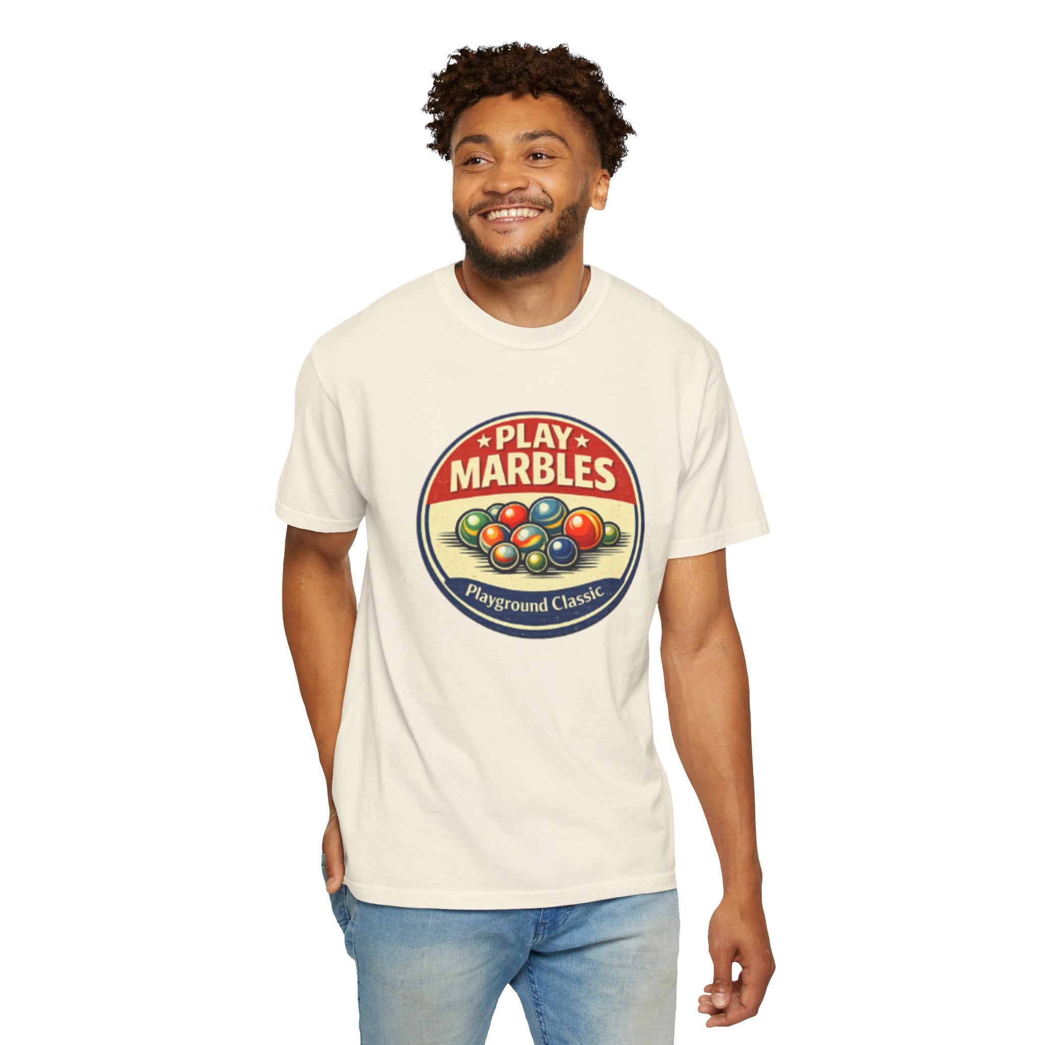 Marbles Retro Badge Tee