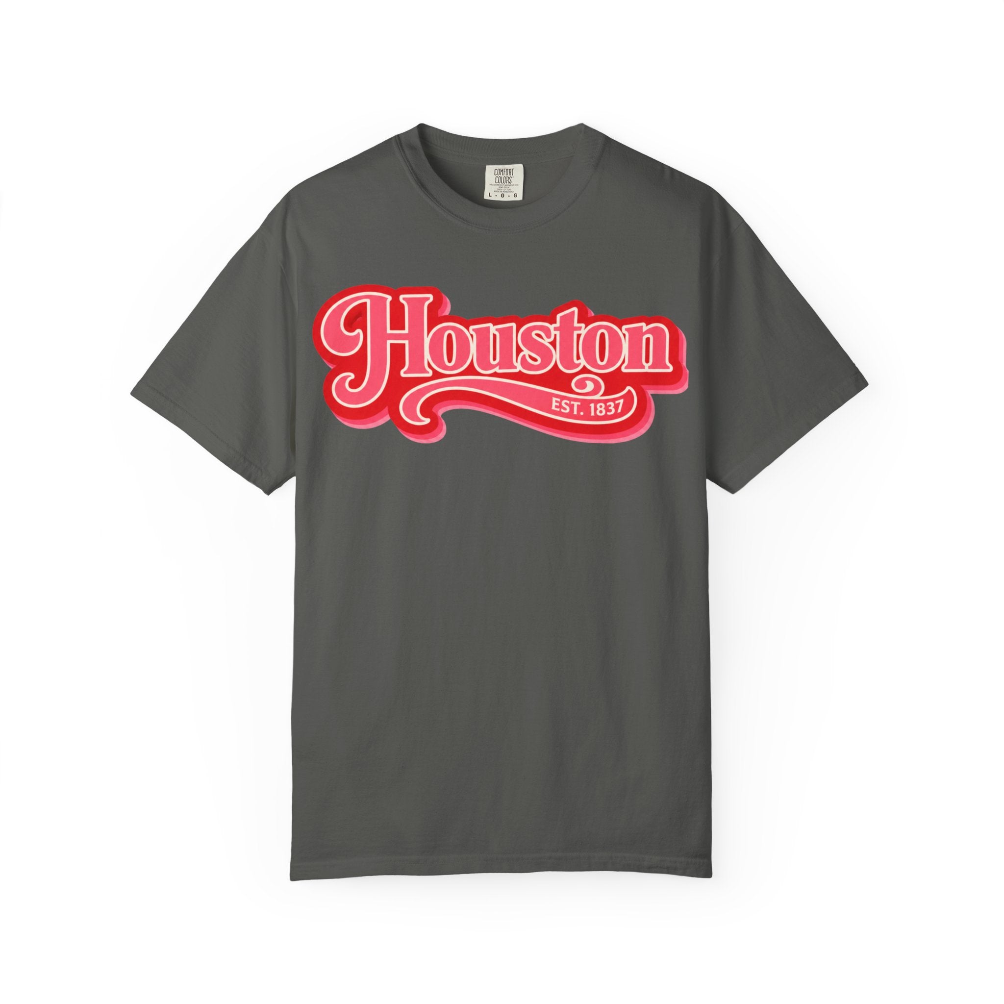 Houston Retro Script Tee