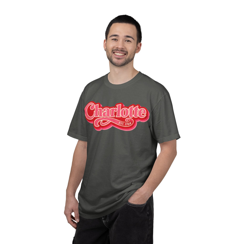 Charlotte Retro Script Tee