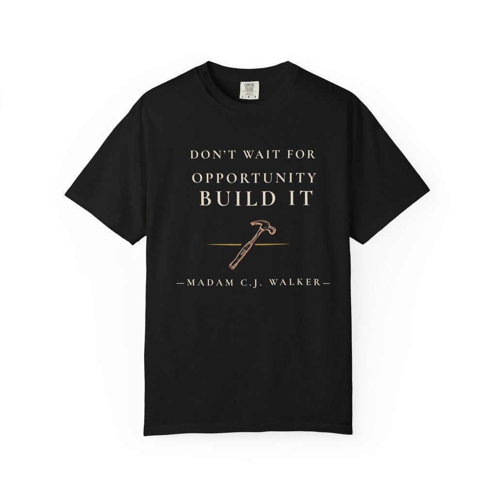 Madam C.J. Walker Build It Tee
