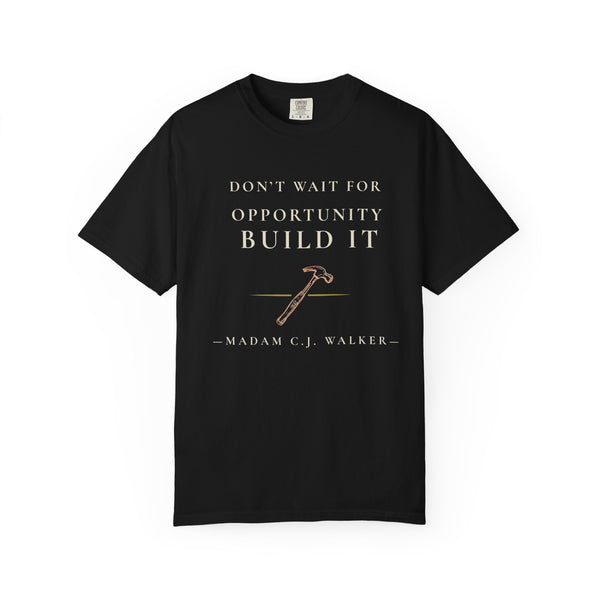 Madam C.J. Walker Build It Tee