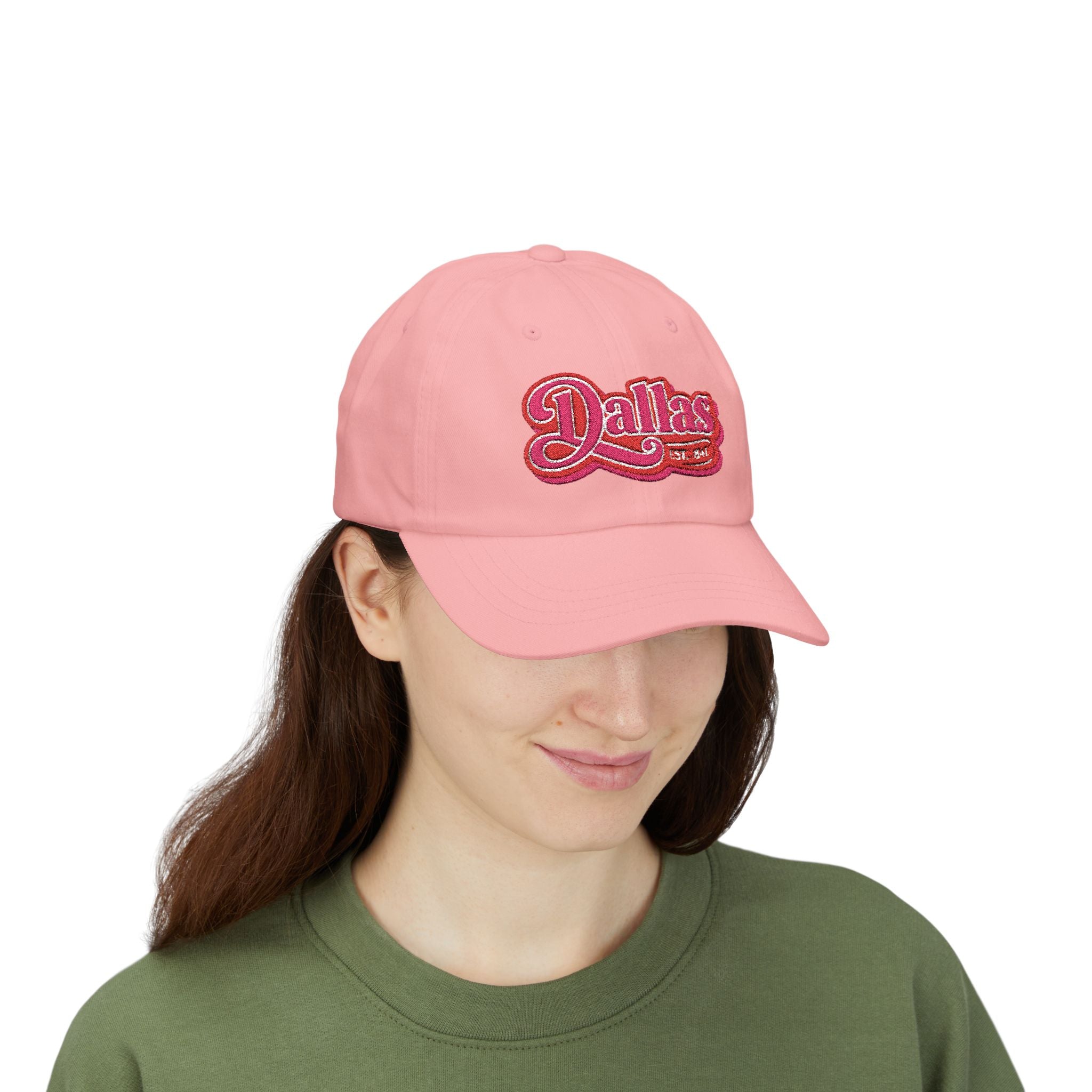 Dallas Retro Script Dad Hat