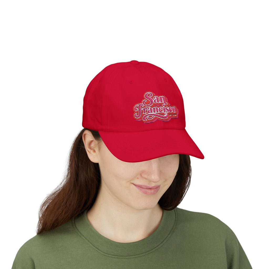 San Francisco Retro Script Dad Hat
