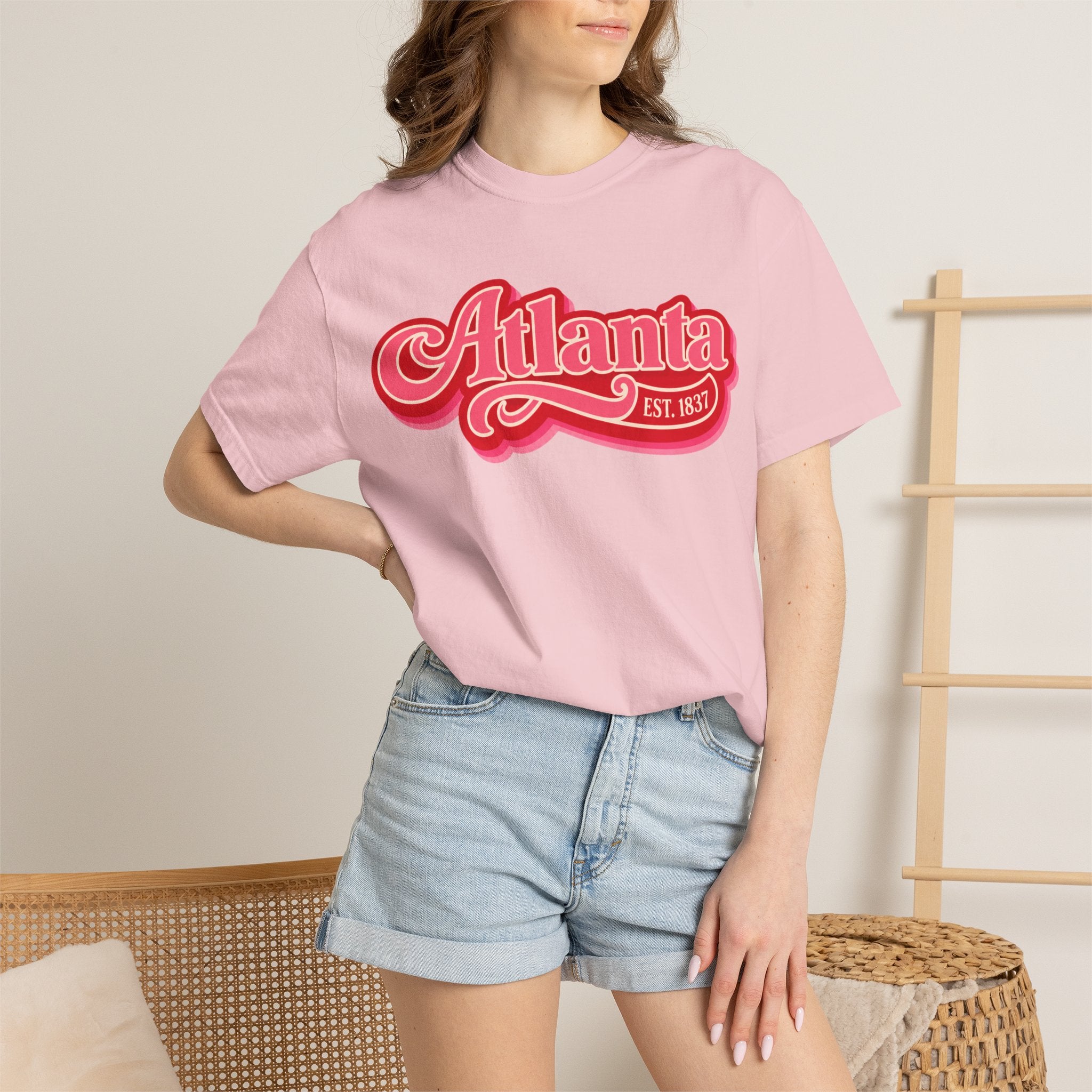 Atlanta Retro Script Tee