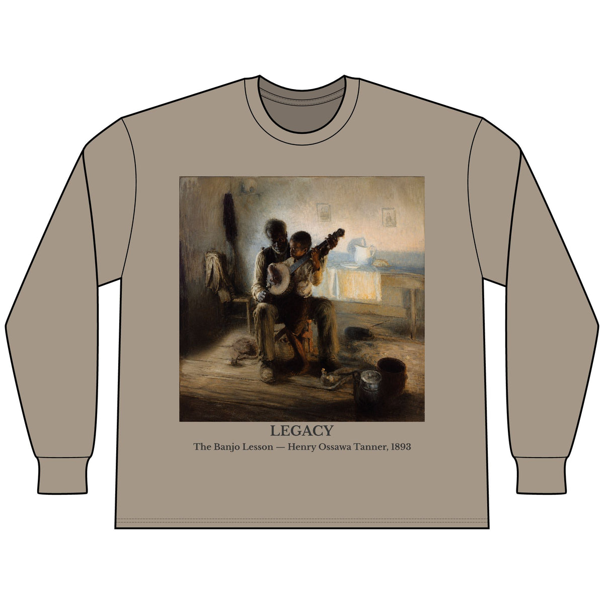 The Banjo Lesson | Art Series Long Sleeve