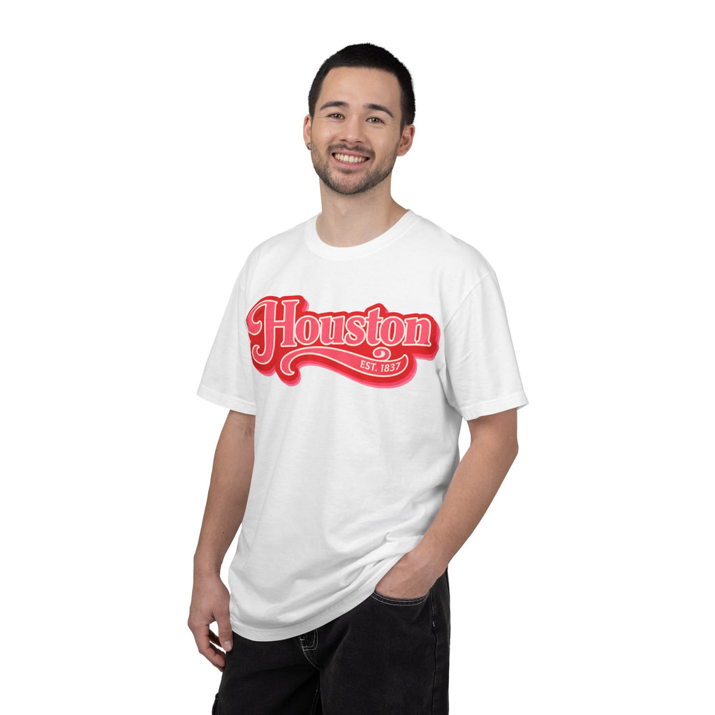 Houston Retro Script Tee