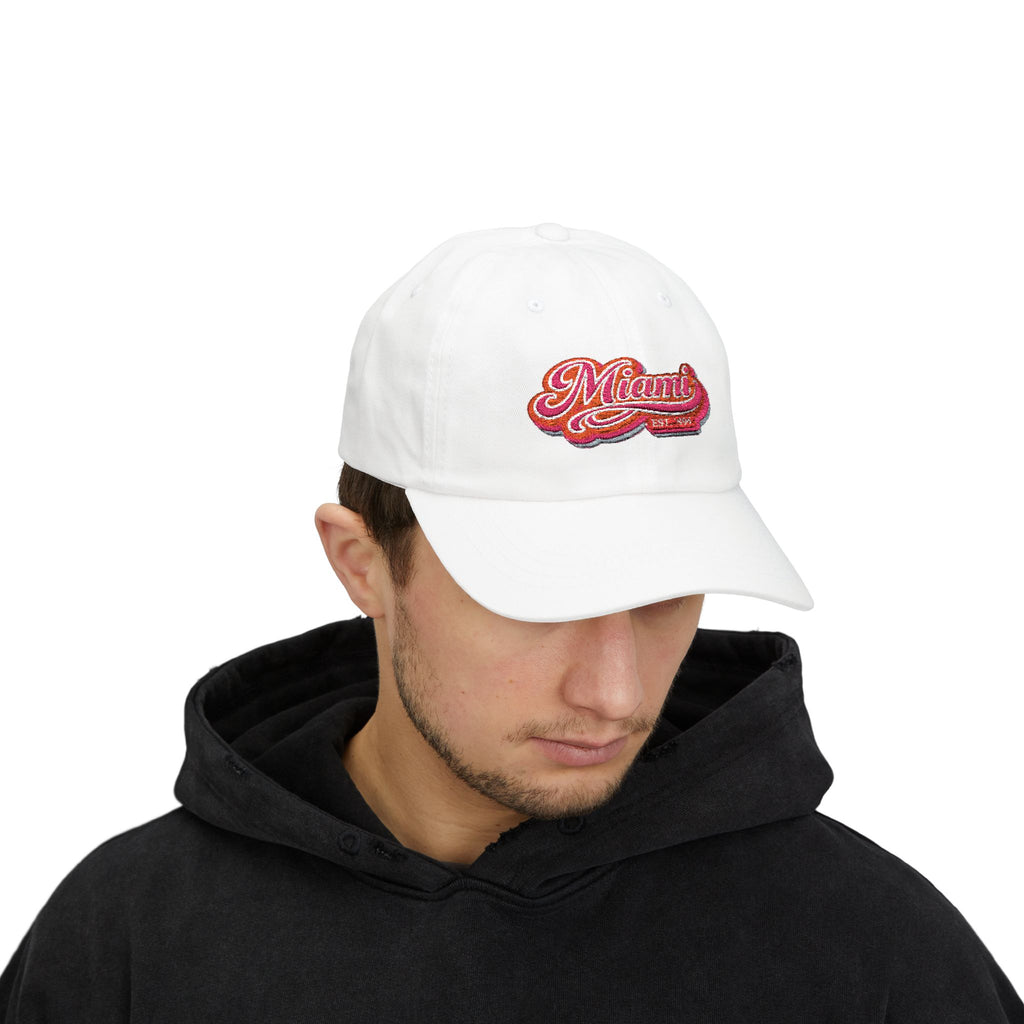 Miami Retro Script Dad Hat