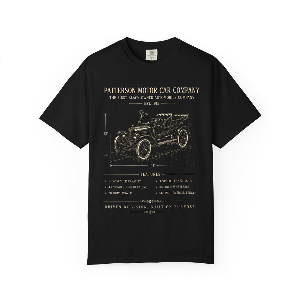 Patterson Motor Car Co. 1915 Blueprint Tee