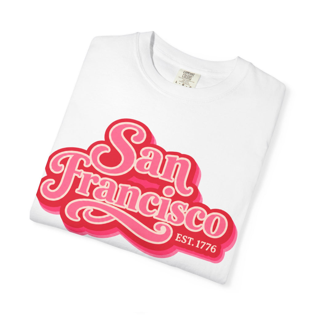 San Francisco Retro Script Tee